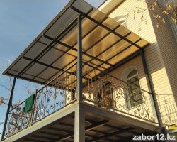 Металлический балкон для частного лица